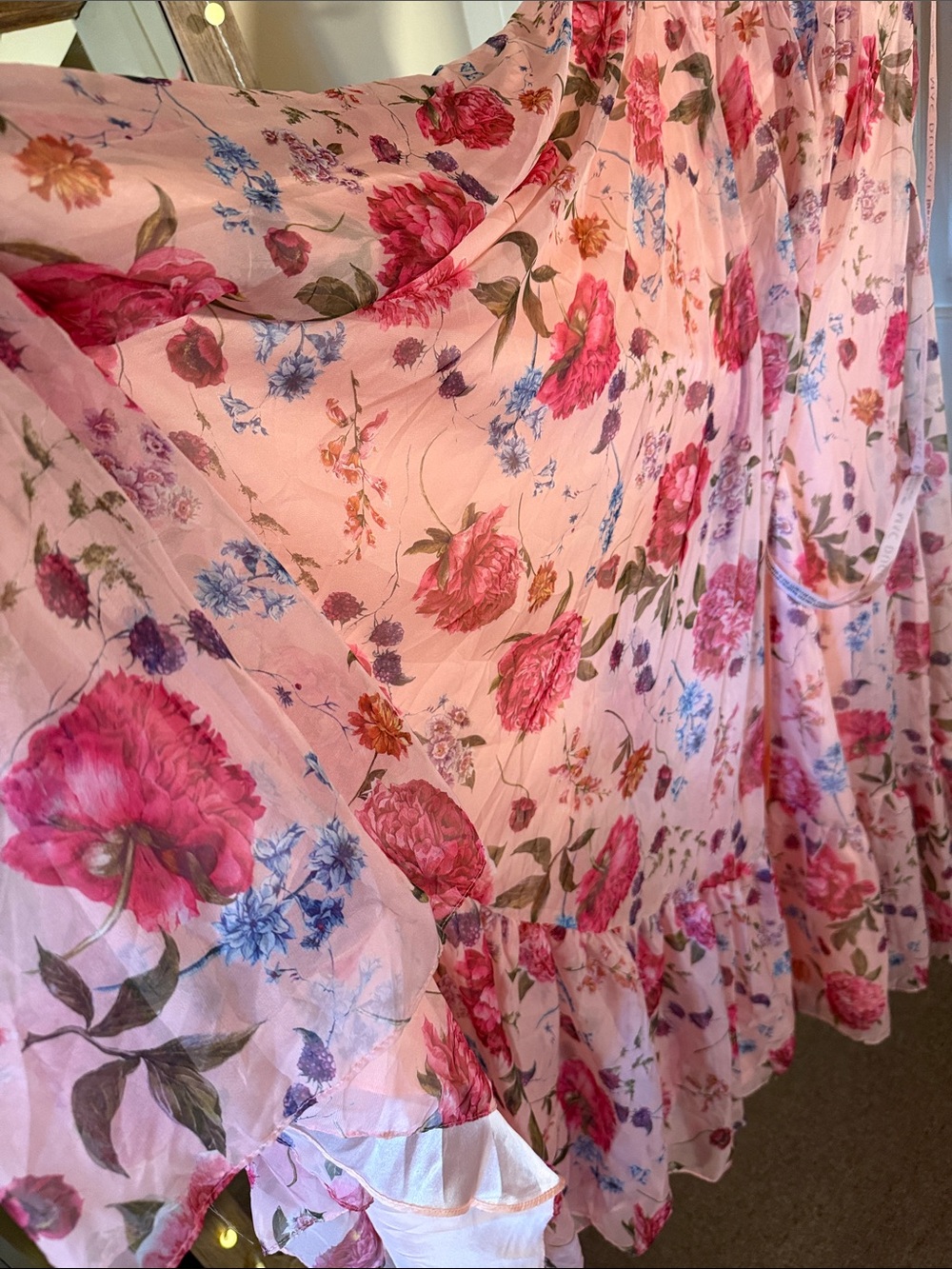 Mac Duggal One-Shoulder Cutout Floral Maxi
Dress - Picture 8 of 13